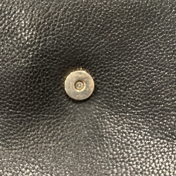 MCM authentic sling bag made in Germany in EUC minor tarnish ON gold metal - Picture 10 of 11